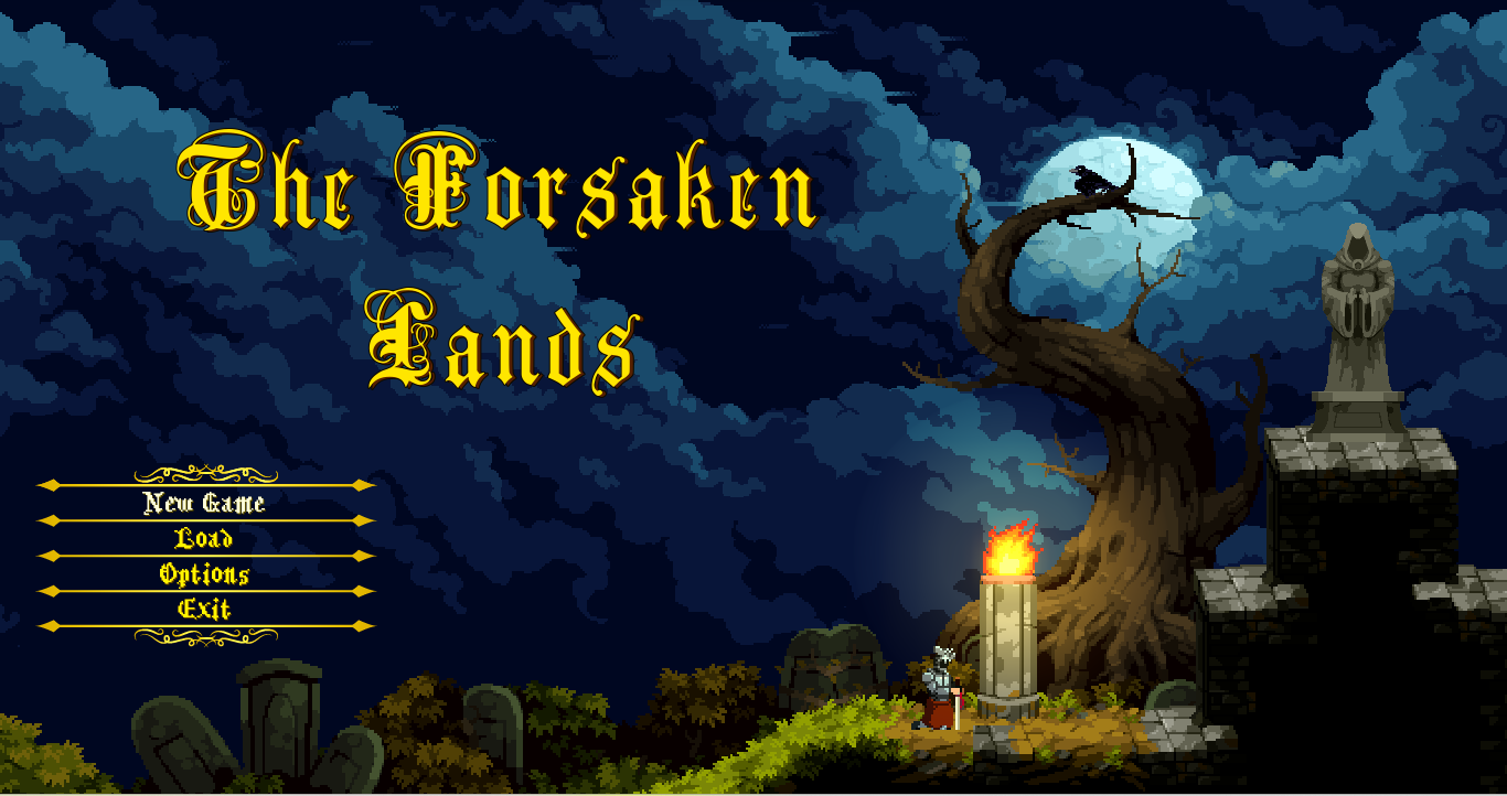 The Forsaken Lands (soul like game/ Student Project)