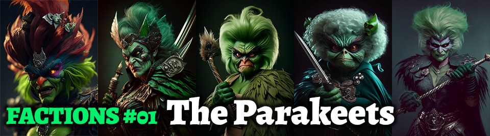 Factions #01 - The Parakeets (Into the Odd)