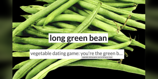 Cover image for long green bean