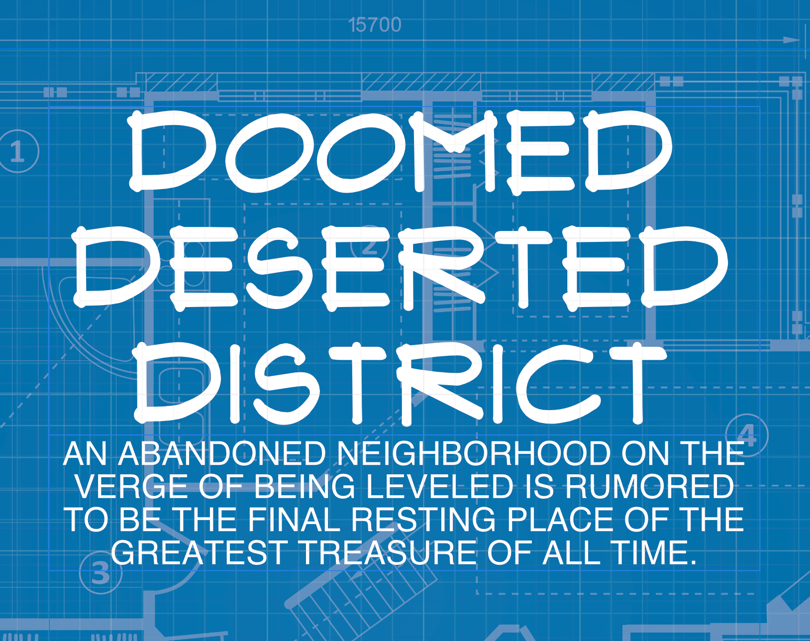 Cover image for DOOMED DESERTED DISTRICT