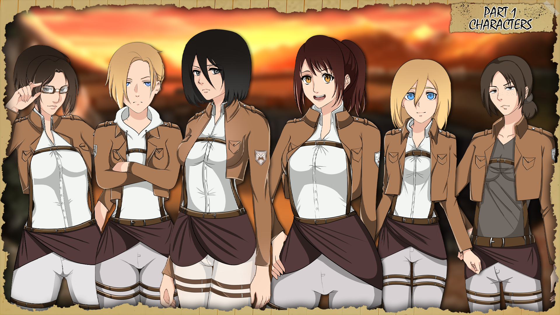 Бесплатное attack titan hentai порно