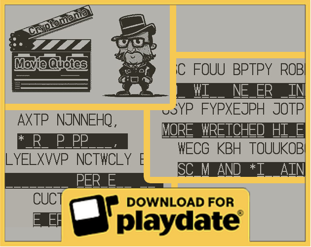 CryptoMania - Movie Quotes (PlayDate)