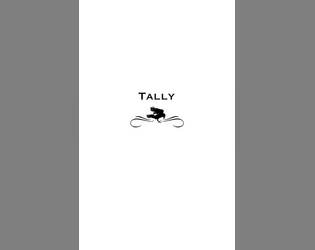 Tally   - A printable bookmark to make reading a life or death adventure. 