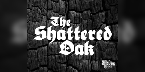 Cover image for The Shattered Oak: A vertical dungeon for Mausritter