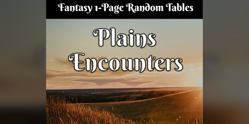Cover image for Fantasy Plains Encounter