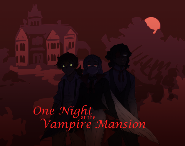 Cover image for One Night at the Vampire Mansion