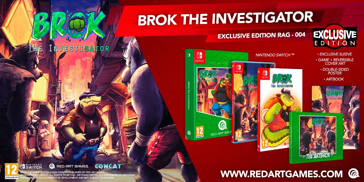 Punching up --- Cowcat Games developer on BROK the InvestiGator  development, Kickstarter — GAMINGTREND