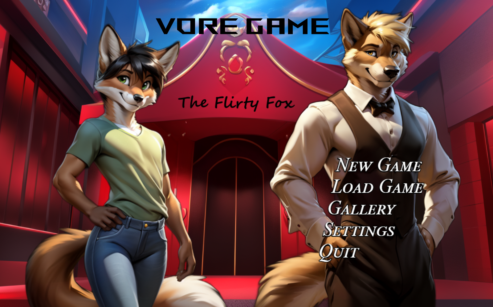 Cover image for The Flirty Fox