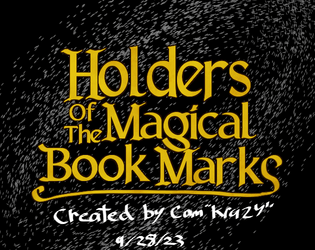 Holders of The Magical Bookmarks   - Literary Battles with Books! 