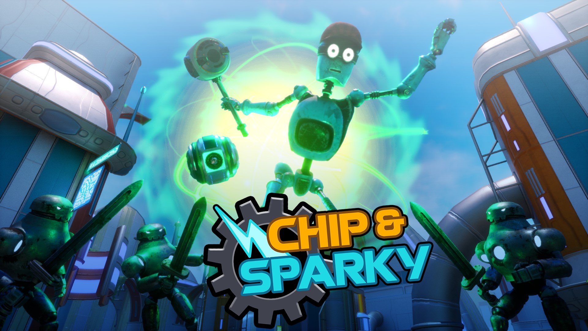 Chip sparky by buffnerd studios