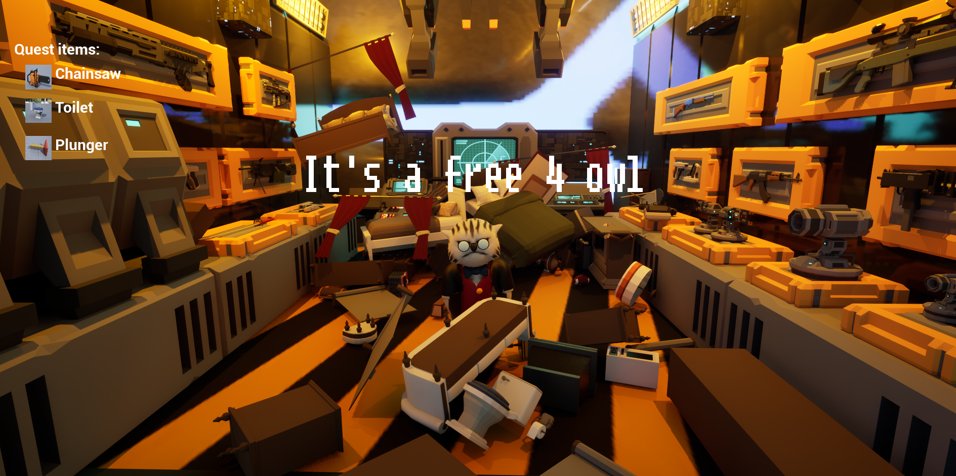 It's a free 4 owl