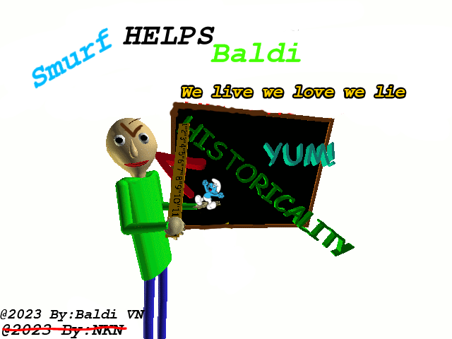Smurf Helps Baldi