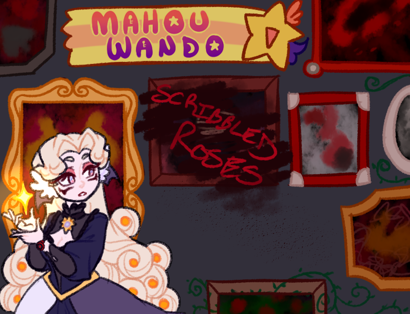 Cover image for Mahou Wando: Scribbled Roses
