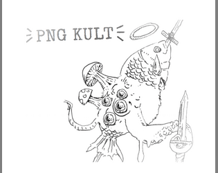 PNG KULT   - Modular art assets to make horrifying images 