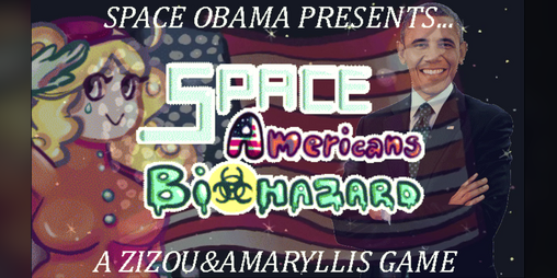 Cover image for SPACE AMERICANS BIOHAZARD