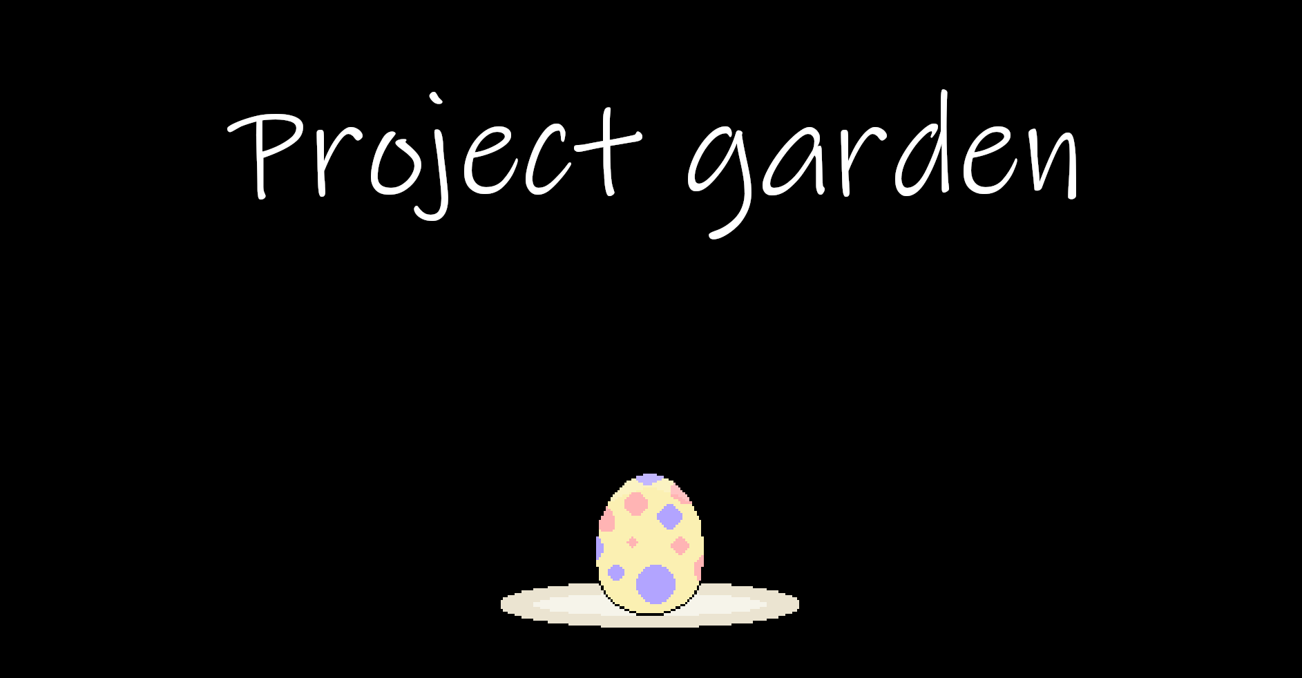 Cover image for Project garden
