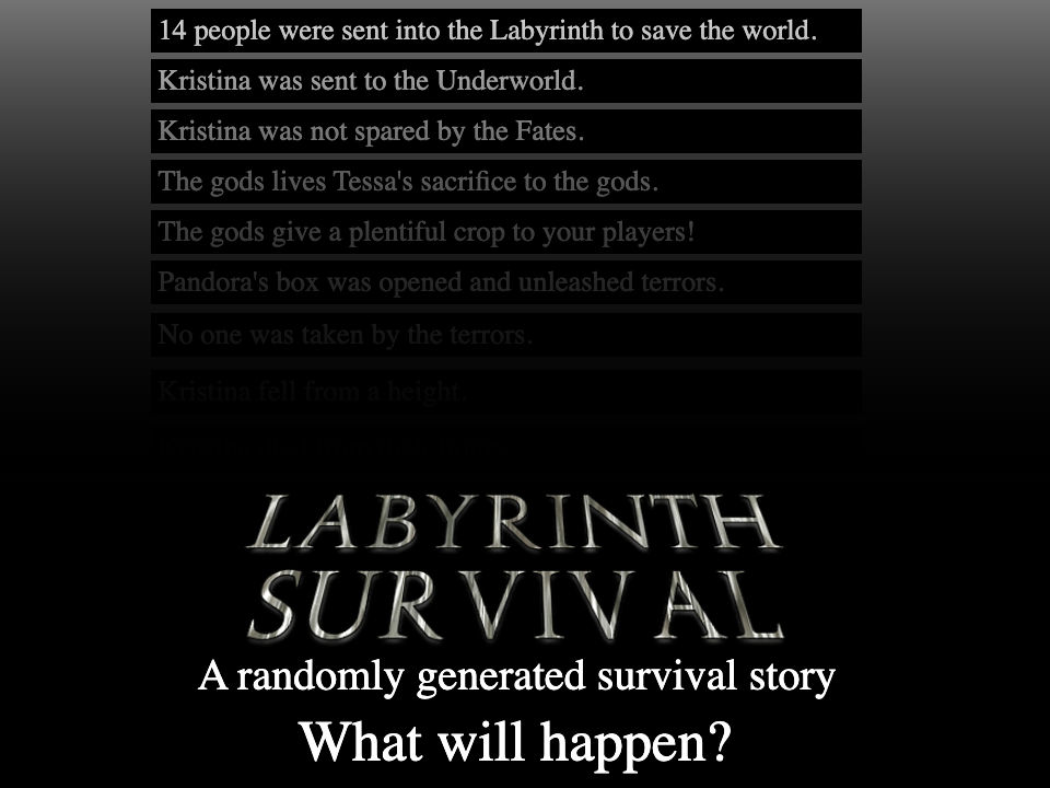 Labyrinth Survival