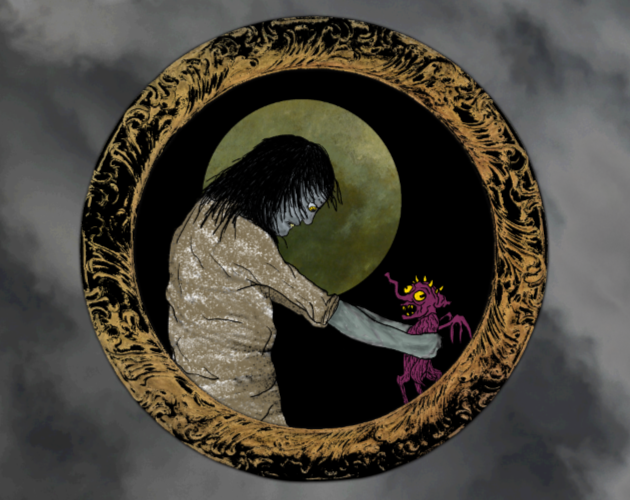 Cover image for Tormented Imp Mangler (Mörk Borg)