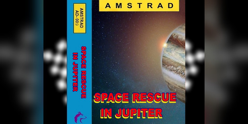 Cover image for SPACE RESCUE IN JUPITER
