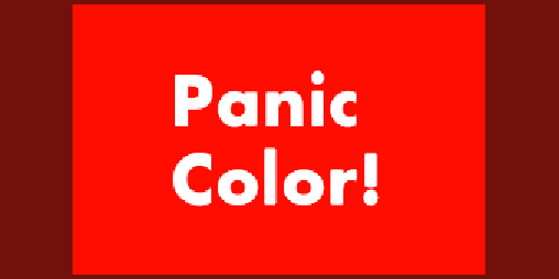 Cover image for Panic Color!