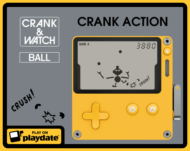 Crank & Watch: Ball (Playdate)