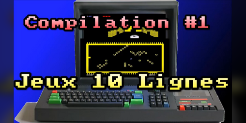 Cover image for Compilation jeux 10 Lignes Basic *Amstrad CPC*
