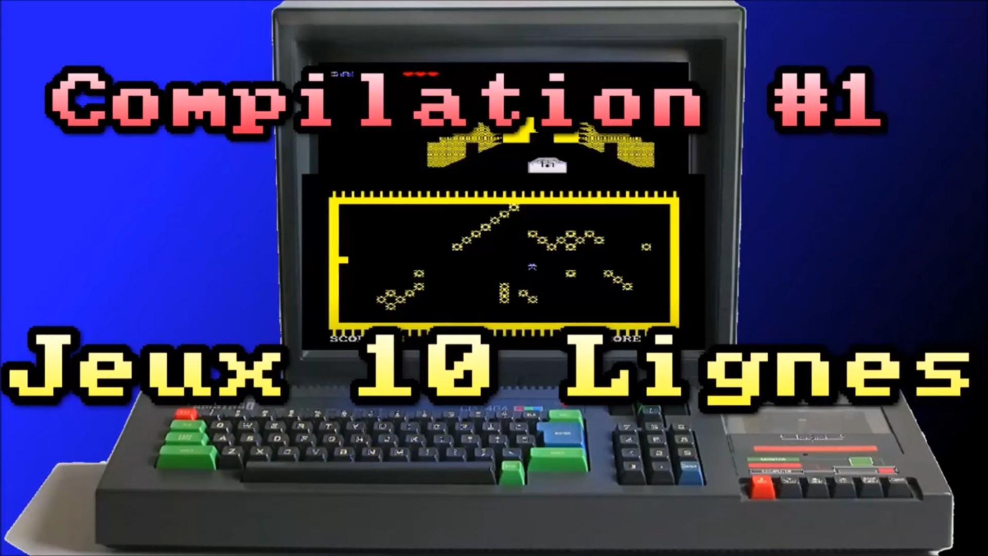 Cover image for Compilation jeux 10 Lignes Basic *Amstrad CPC*