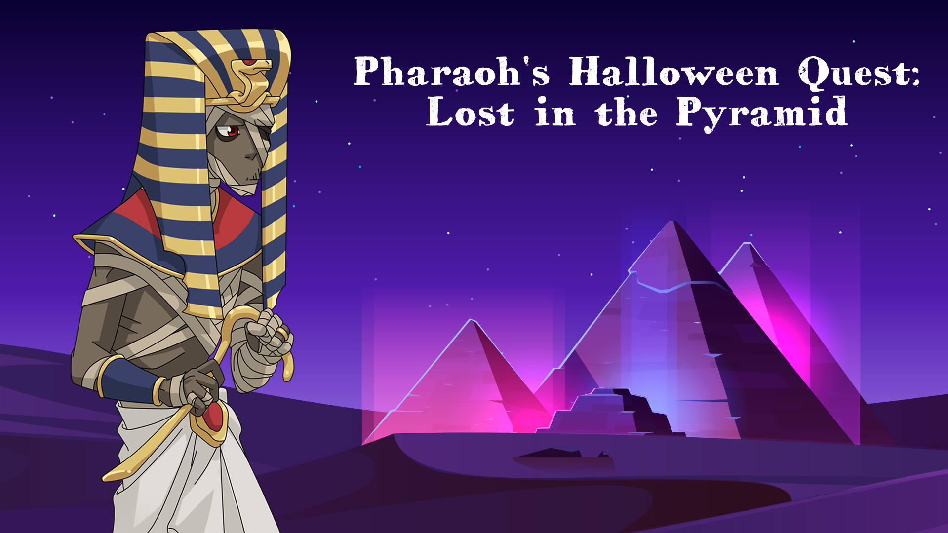 Pharaoh's Halloween Quest: Lost in the Pyramid