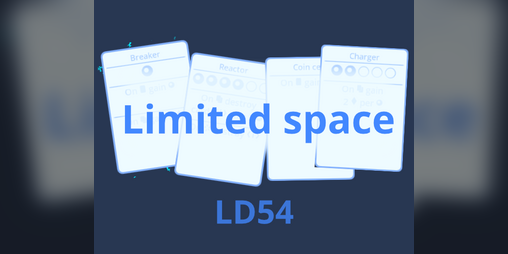 Cover image for LD54 - Limited space