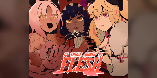 Cover image for Us Three Joined by Flesh
