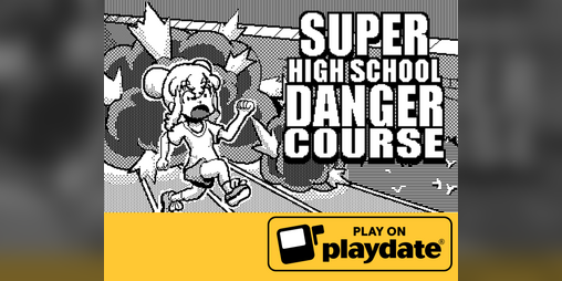 Cover image for Super High School Danger Course