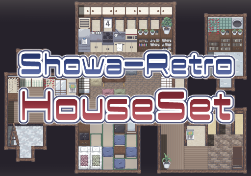 Showa-Retro HouseSet