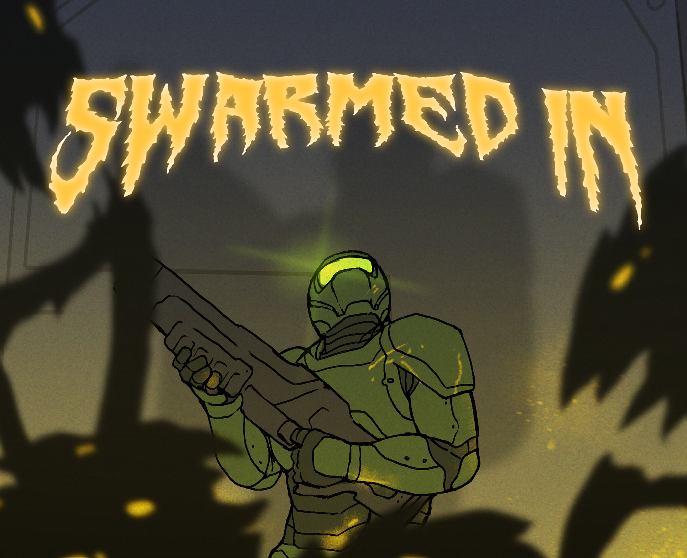 Cover image for Swarmed In