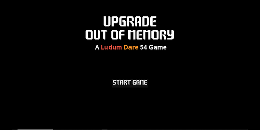 Cover image for UPGRAGE - OUT OF MEMORY
