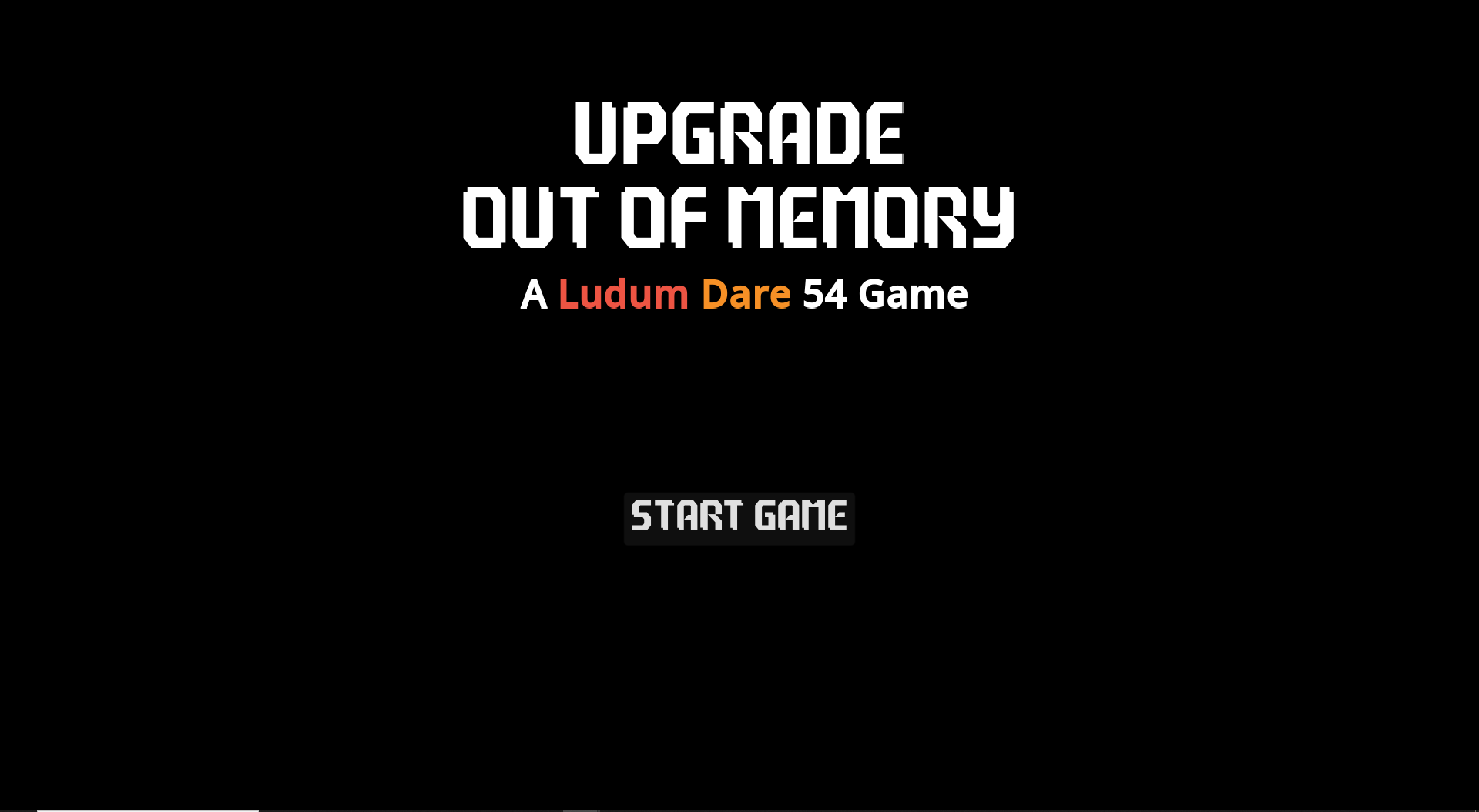 Cover image for UPGRAGE - OUT OF MEMORY
