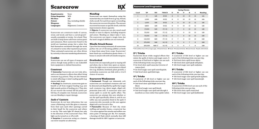 Cover image for B/X Scarecrow