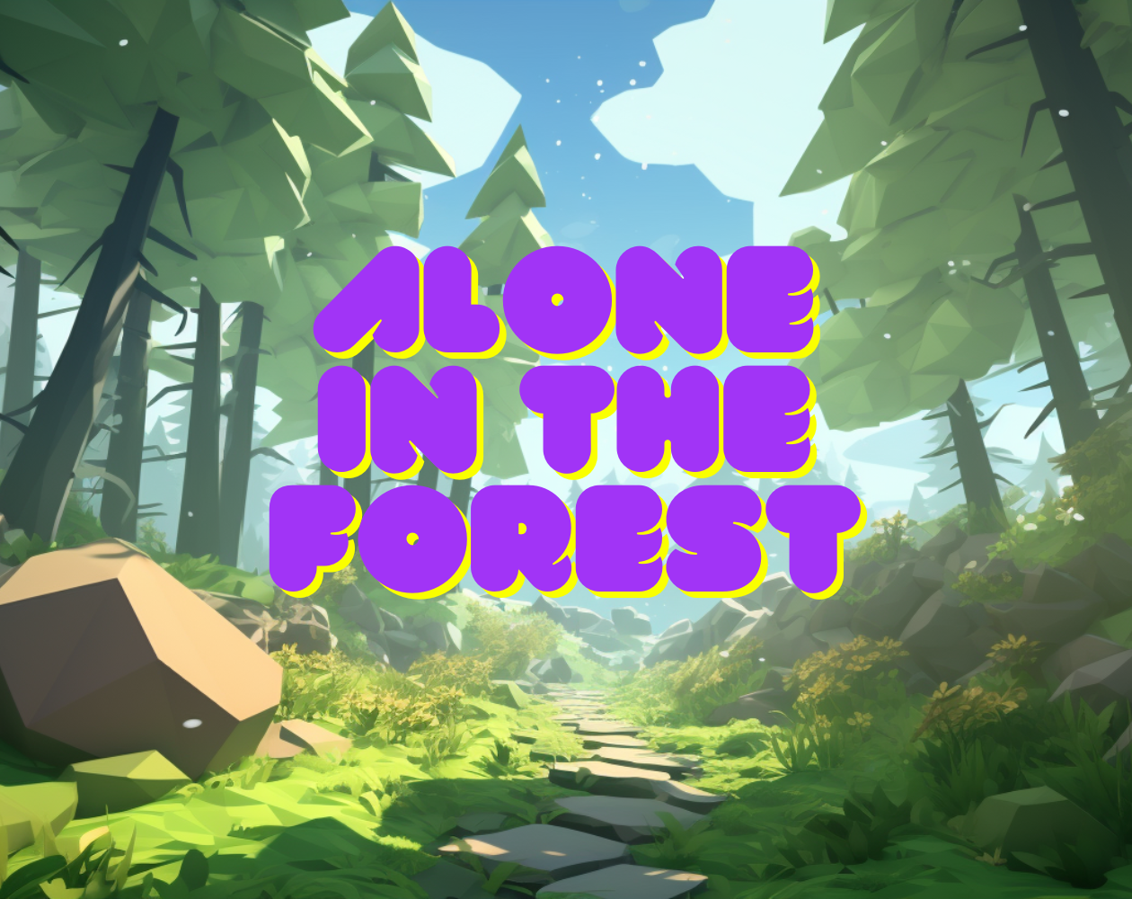 Cover image for Alone in the Forest