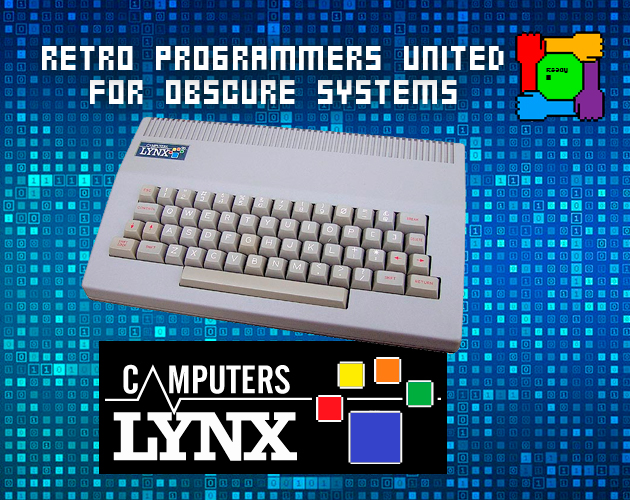 Retro Programmers United for Obscure Systems - Camputers Lynx session ...