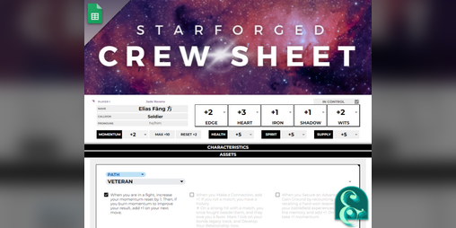 Cover image for Starforged Crew Sheet