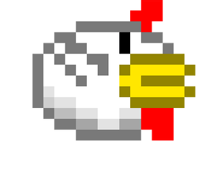 super flying chicken