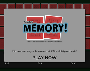 Godot Tutorial Memory Game