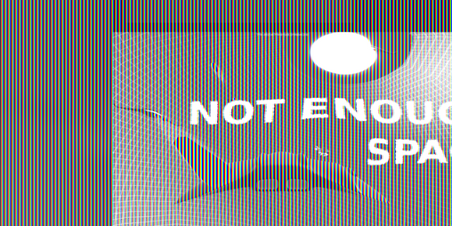 Cover image for Not Enough Space