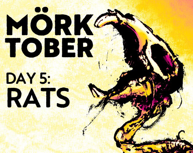 MÖRKTOBER Day 5: Rats by Anthony Grasso