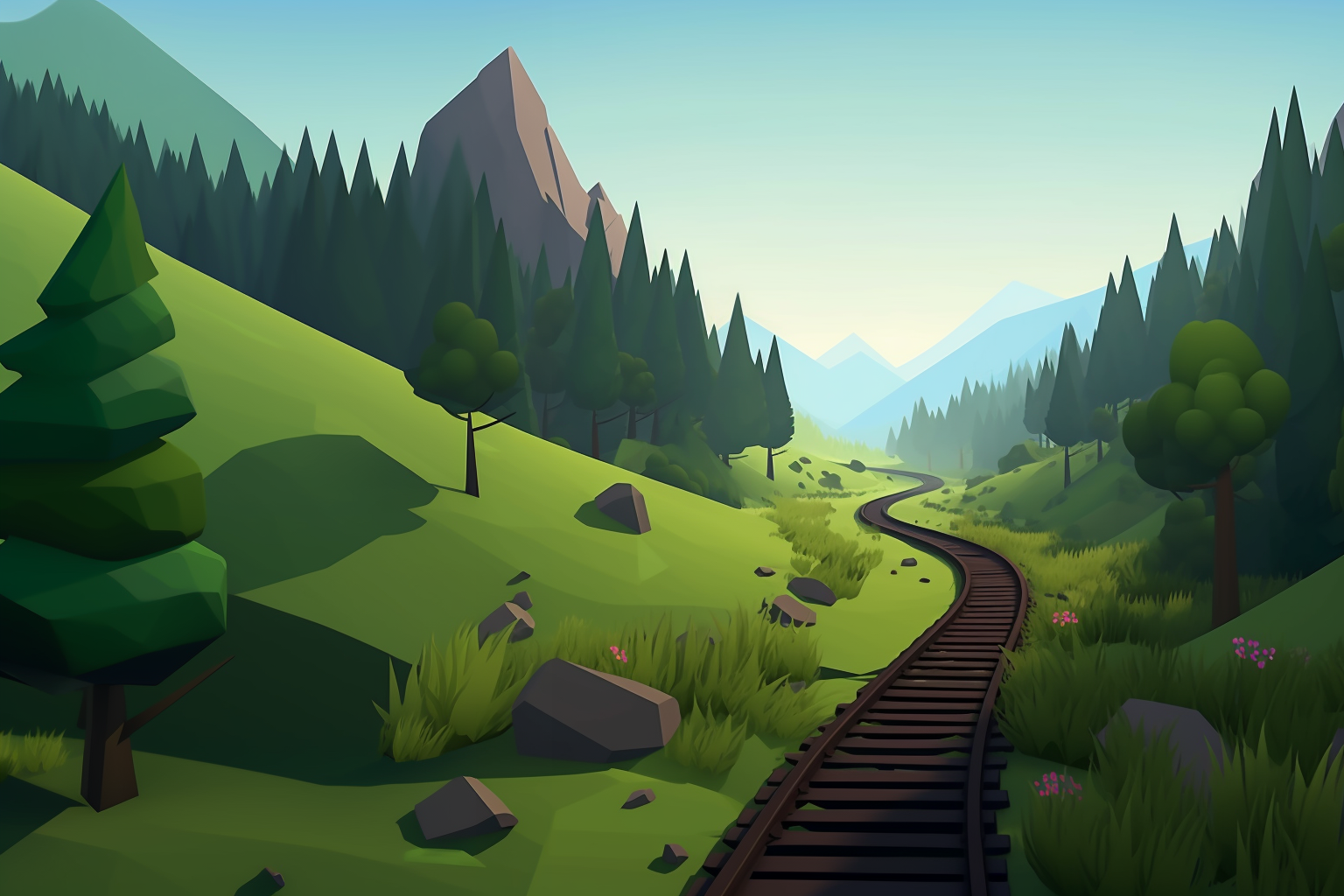 Cover image for Train of memories