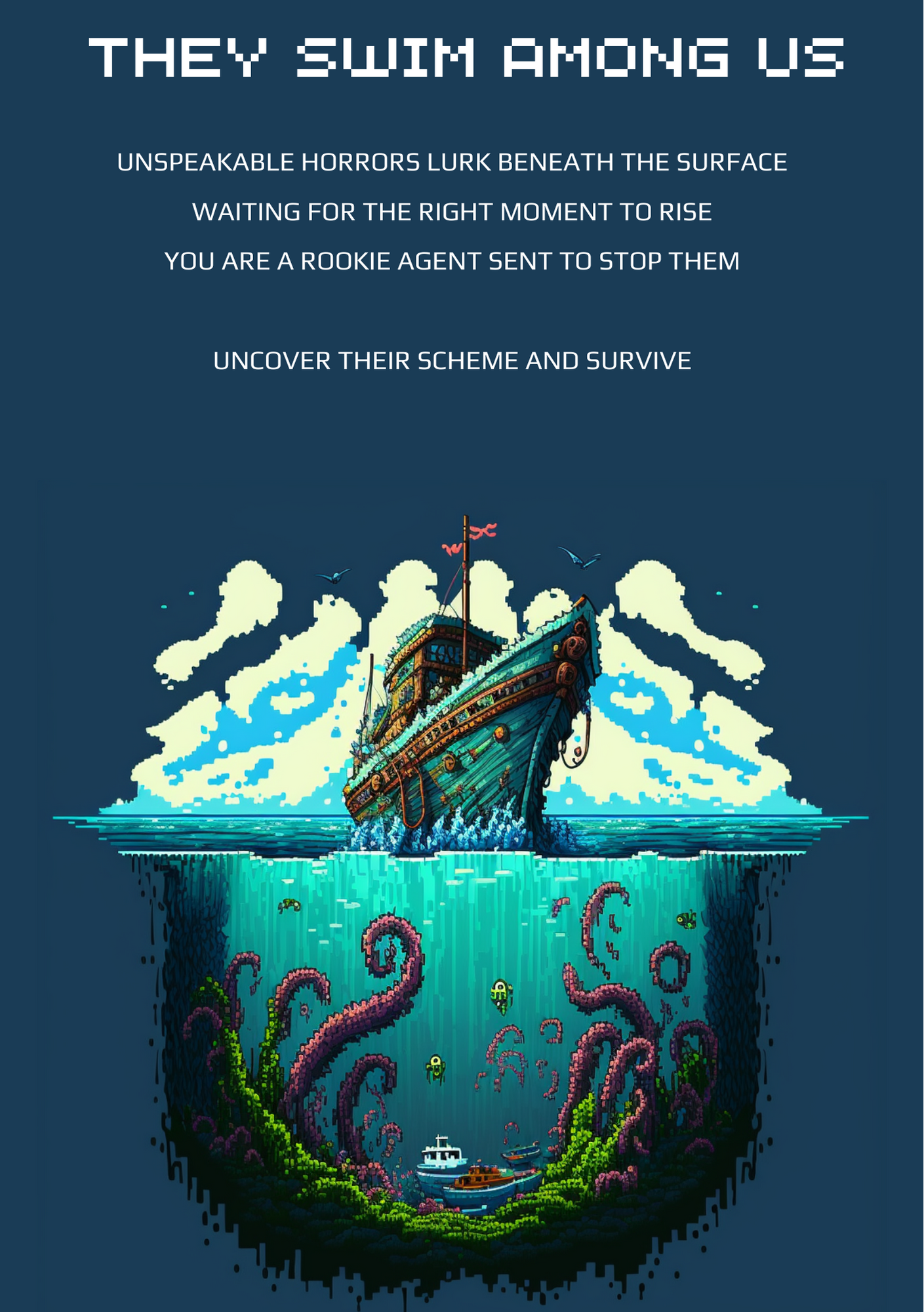 Cover image for They swim among us
