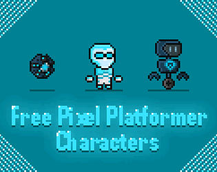 Free pixel hero for platformer. 32x32