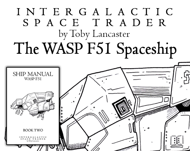 Cover image for Intergalactic Space Trader - The WASP F51 Expansion