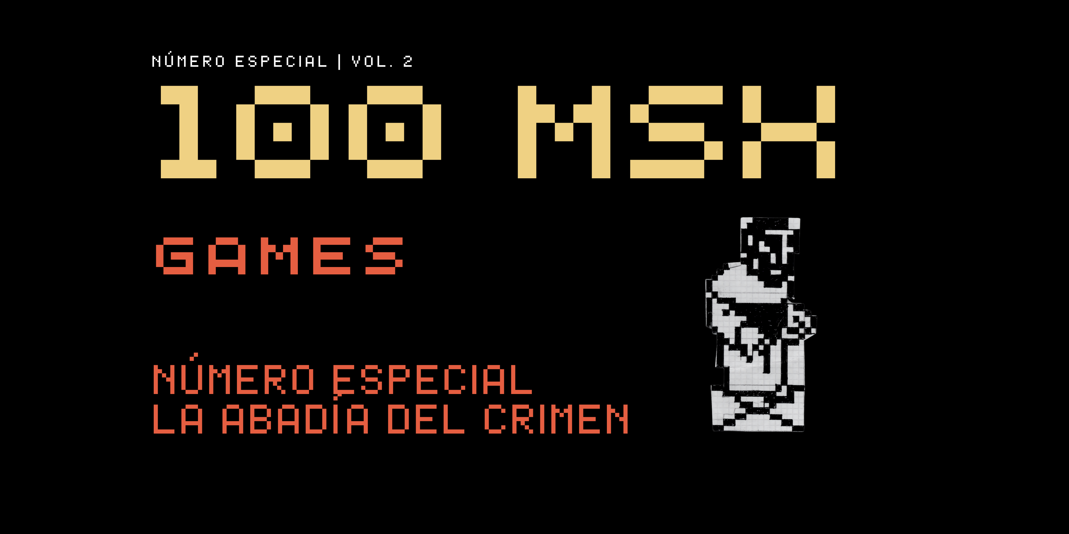 100 MSX GAMES vol.2 Especial La Abadía del Crimen