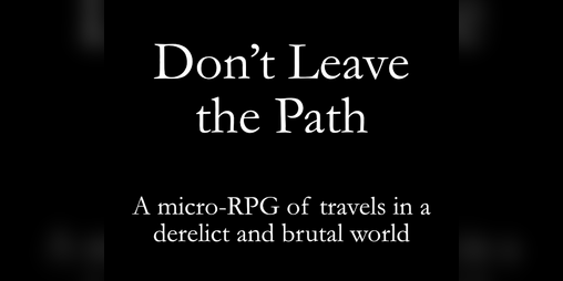 Cover image for Don't Leave the Path