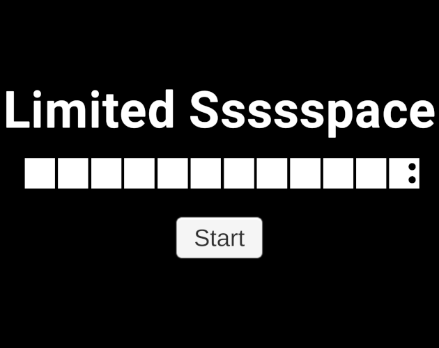 Cover image for Limited Sssssspace